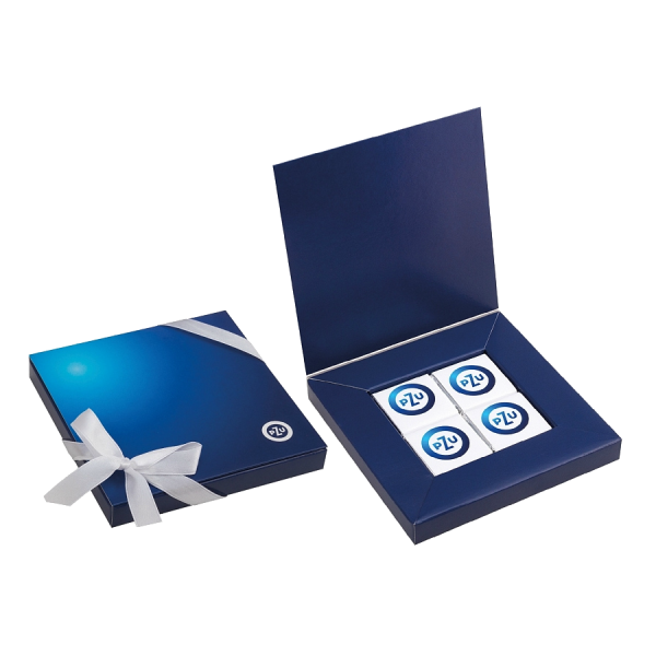 Promocijske čokoladice 5g v Darilni škatli, 4 kos